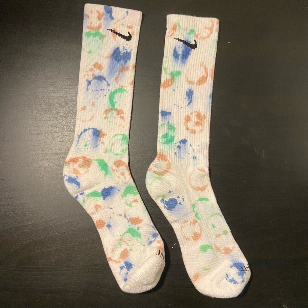Nike Tie-Dye Socks - Earth Colors